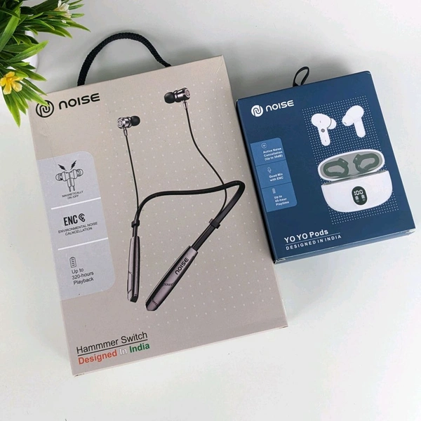 Most Awaited Budget Combo | N0ise Wireless Tws and N0ice Neckband Combo Offer - Red