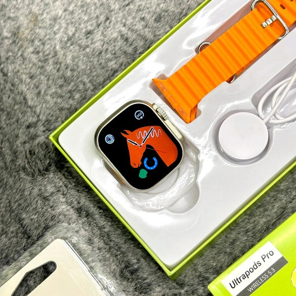 Most Awaited Budget Combo, Wireless Bluetooth Earbuds, L22 Series 8 Ultra Smartwatch, Skullcandy Original Earphone And Smartwatch Battery Pack