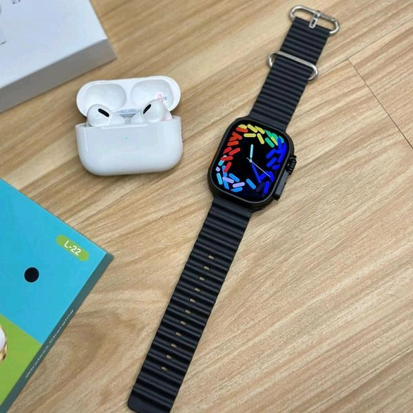 Most Awaited Premium Combo, Series 8 Ultra Smartwatch With AirPods Pro 2 Tws