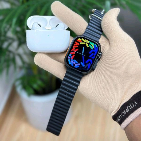 Most Awaited Premium Combo, Series 8 Ultra Smartwatch With AirPods Pro 2 Tws