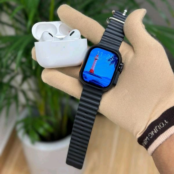Most Awaited Premium Combo, Series 8 Ultra Smartwatch With AirPods Pro 2 Tws