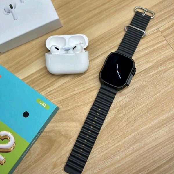 Most Awaited Premium Combo, Series 8 Ultra Smartwatch With AirPods Pro 2 Tws