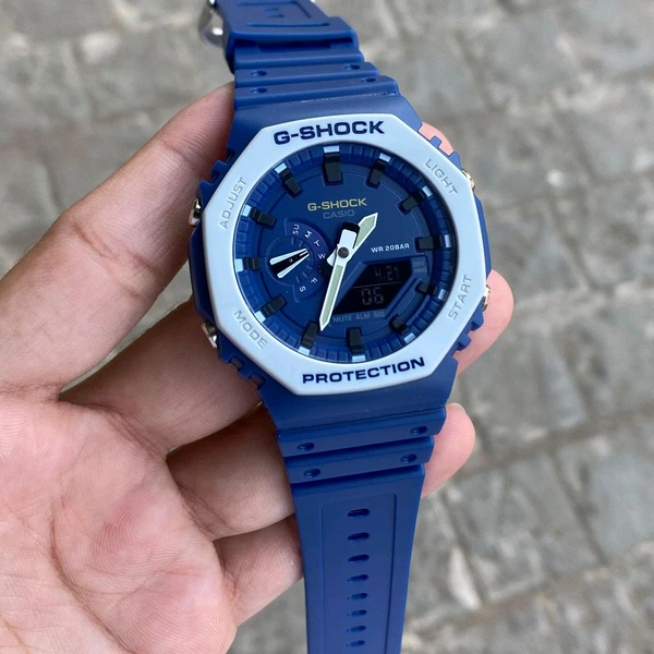 Most Demanded Analog And Digital GA2100 Top Quality Collection AutoLight, World time And Day Chronograph Working