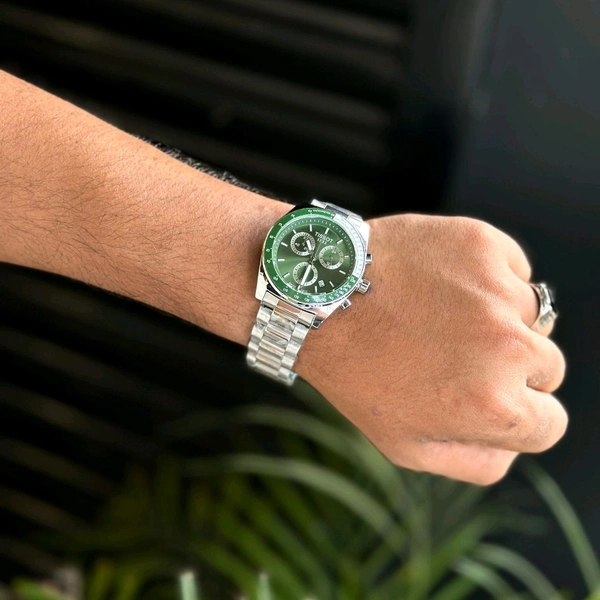 Most Demanded Analog Couturier Chronograph Quartz Movement High Quality Watch With High Quality Strap Best Finishing Body & Case