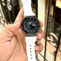 Most Demanded Analog GBM-2100B-7A Working Day Chronograph, AutoLight, World Time For Men