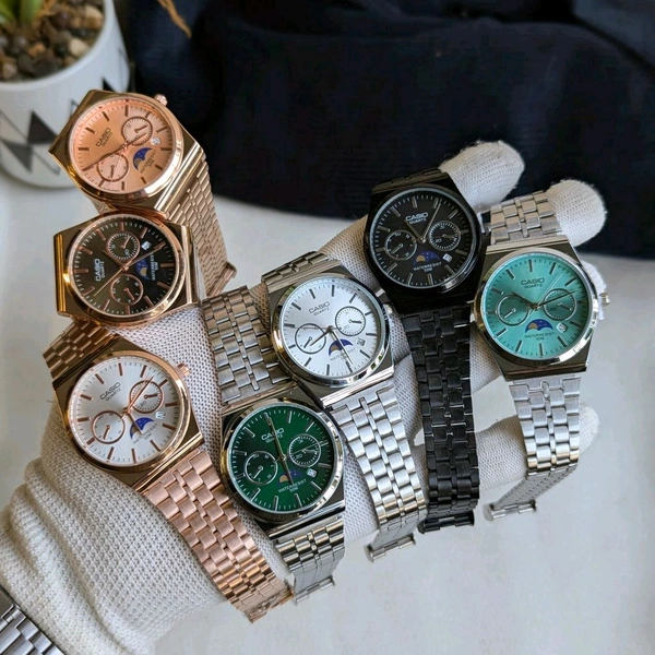 Most Demanded Analog Quartz Movement Watch With High Quality Strap Best finishing Body & Case