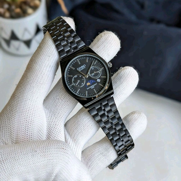 Most Demanded Analog Quartz Movement Watch With High Quality Strap Best finishing Body & Case