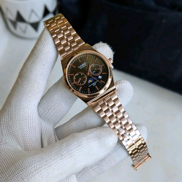 Most Demanded Analog Quartz Movement Watch With High Quality Strap Best finishing Body & Case