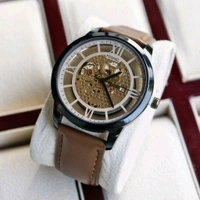 Most Demanded Foshel Analog Quartz Movement Watch With High Quality Strap Best finishing Body & Case