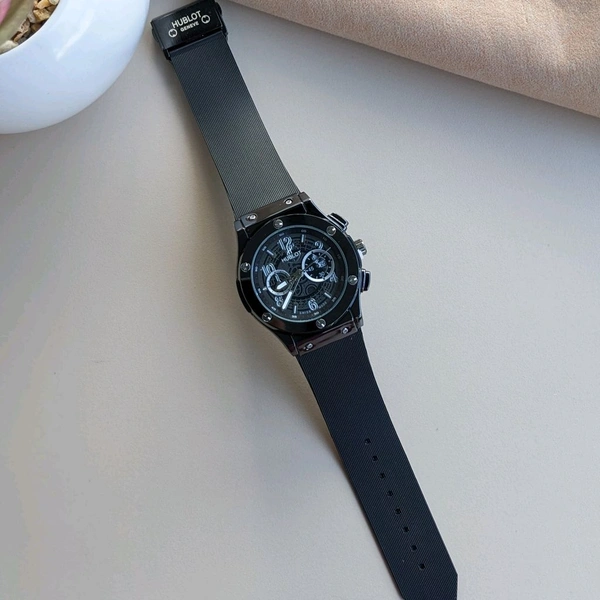 Most Demanded Trending Dial Analog Watch | Analog Quartz Movement Watch With High Quality Strap Best Finishing Body & Case - Black