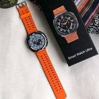 Most Demanding Ultra Budget Model, Watch 7 Ultra Smartwatch, Always On Display, On/Off Logo - Orange