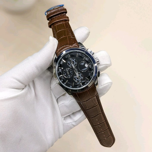 Most Selling 1853 Collection With High Quality Strap Best Finishing Body & Case - Brown/Black