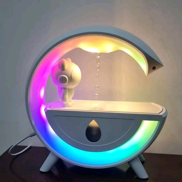 Multicolour lights Anti gravity droplets T00k8 multifunction bluetooth speaker humidifier now available