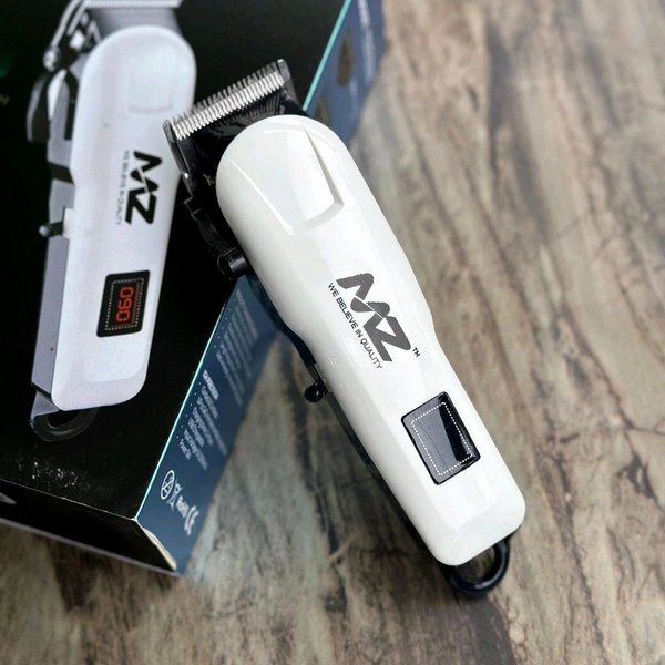 MZ M809T (PROFESSIONAL HAIR TRIMMER) 2000 mAh Battery with LCD Battery Display Trimmer 240 min Runtime 4 Length Settings