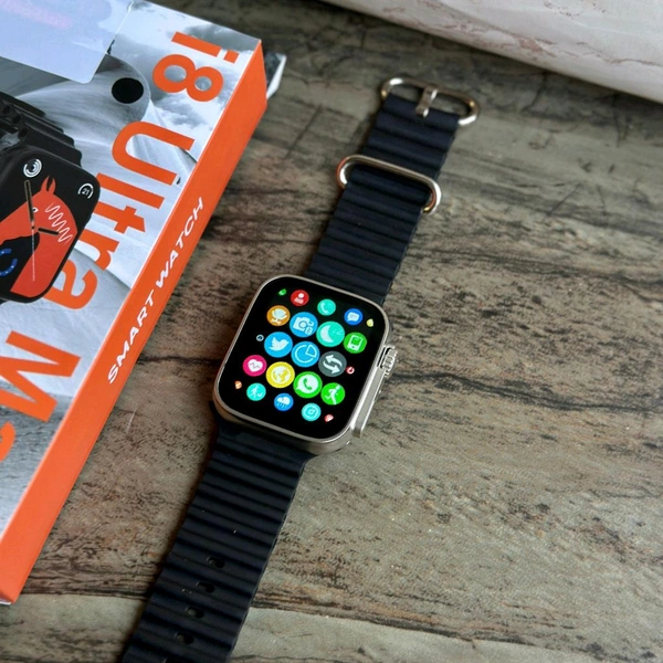 New Arrival I8 Ultra Max Series 8 Smartwatch Full Display Scroll Button Working