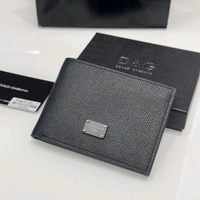 New High Quality Black Wallet With Brand Box, Card