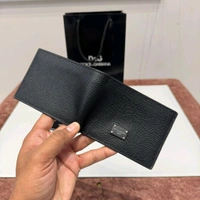 New High Quality Black Wallet With Brand Box, Card