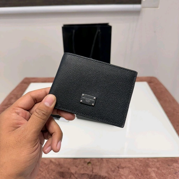 New High Quality Black Wallet With Brand Box, Card