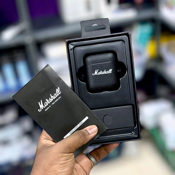 New Minor III-True Wireless High quality model, Original Box Packing, Bluetooth Version 5.3 With Type-C Charging - Black