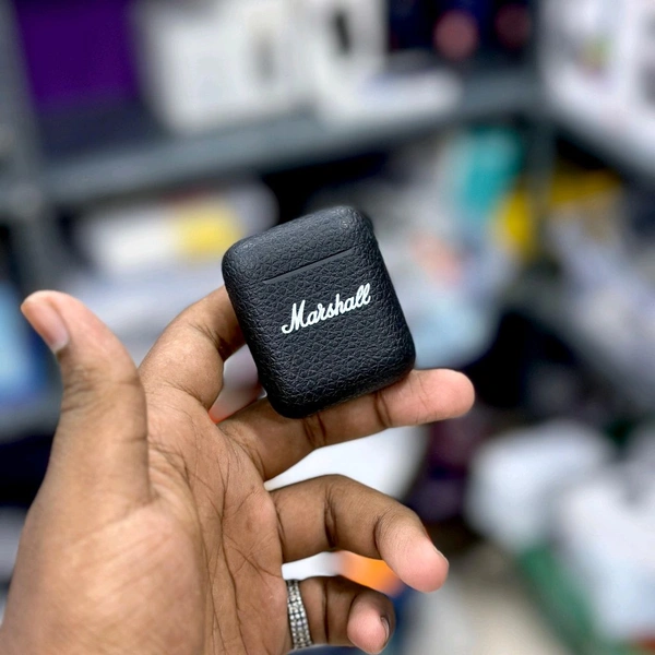 New Minor III-True Wireless High quality model, Original Box Packing, Bluetooth Version 5.3 With Type-C Charging - Black