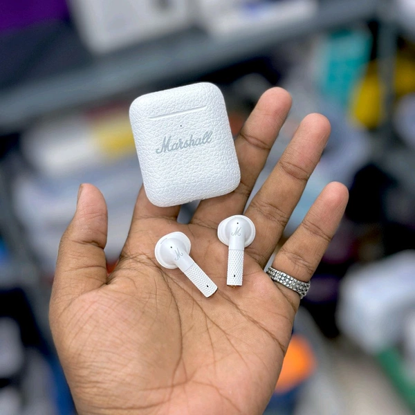 New Minor III-True Wireless High quality model, Original Box Packing, Bluetooth Version 5.3 With Type-C Charging - White