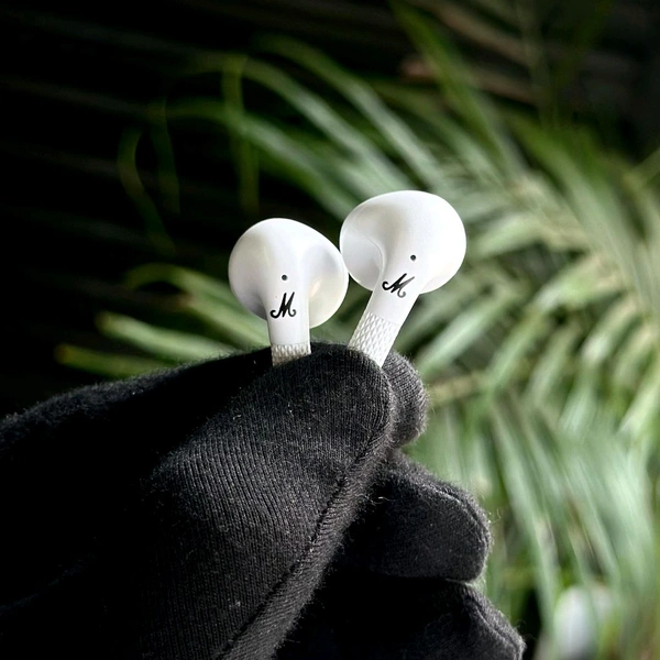 New MODE XV Wireless Earbuds – Quality Ceramic Finish, Lossless Connectivity & Long Battery Life - White