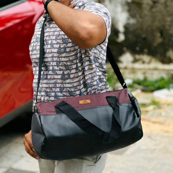 New Retro Small Round Bucket Bag Men And Women Casual Trend Single Backpack Pu Leather Shoulder Messenger Bag