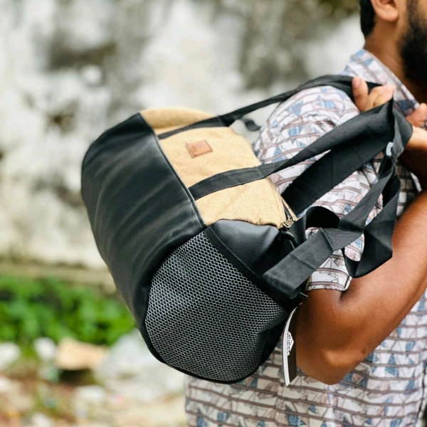 New Retro Small Round Bucket Bag Men And Women Casual Trend Single Backpack Pu Leather Shoulder Messenger Bag