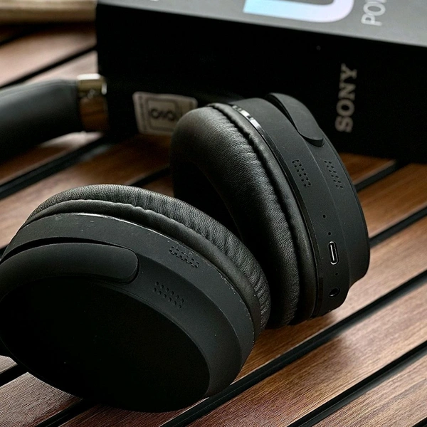 New Wireless Headphones – BT Earphone, Over Ear Headphones With Built-in Mic - Upto 8 Hours Playtime, Heavy Sound And Bass Quality, Perfect For Everyday Use