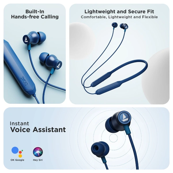 Original boAt Rockerz 255 Arc with ENx Technology and upto 30 Hours Playback Bluetooth Gaming Headset (In the Ear)