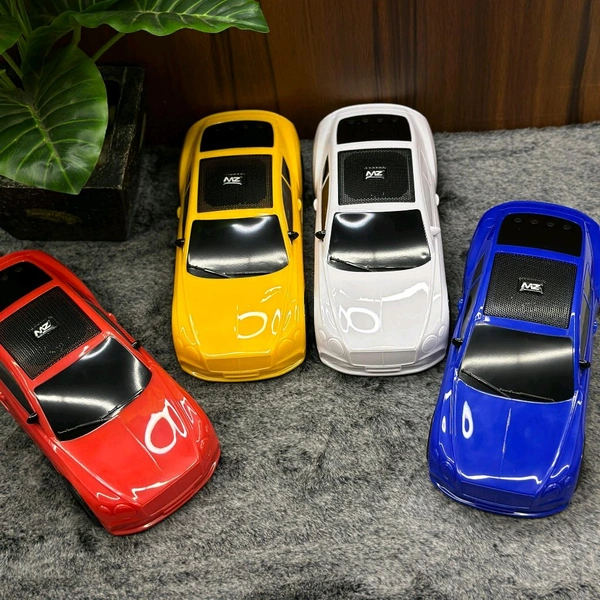 Original MZ S659 Portable Bluetooth Speaker Dynamic Thunder Sound Light Bluetooth Speaker Multicolor, Stereo Channel - Red