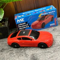 Original MZ S659 Portable Bluetooth Speaker Dynamic Thunder Sound Light Bluetooth Speaker Multicolor, Stereo Channel - Red