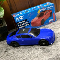 Original MZ S659 Portable Bluetooth Speaker Dynamic Thunder Sound Light Bluetooth Speaker Multicolor, Stereo Channel - Blue