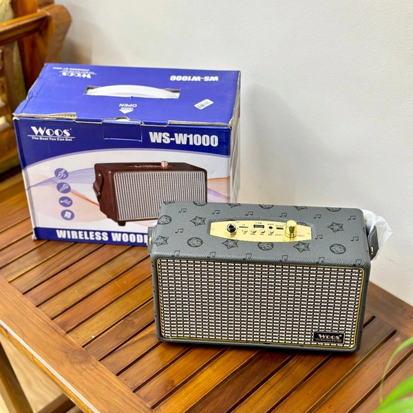 Original Trending speaker with dual wireless microphone 25 W Bluetooth Home Audio Speaker (Multicolor, 5.2 Channel)