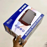 Original Trending speaker with dual wireless microphone 25 W Bluetooth Home Audio Speaker (Multicolor, 5.2 Channel)