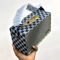 Original Trending speaker with dual wireless microphone 25 W Bluetooth Home Audio Speaker (Multicolor, 5.2 Channel)