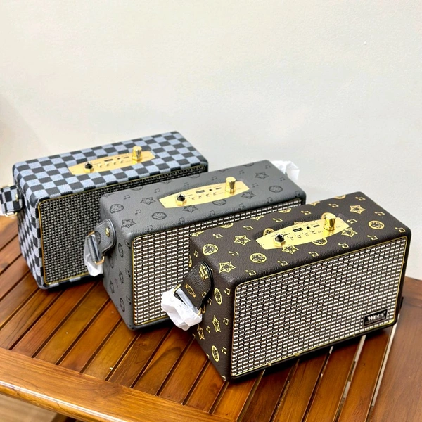 Original Trending speaker with dual wireless microphone 25 W Bluetooth Home Audio Speaker (Multicolor, 5.2 Channel)