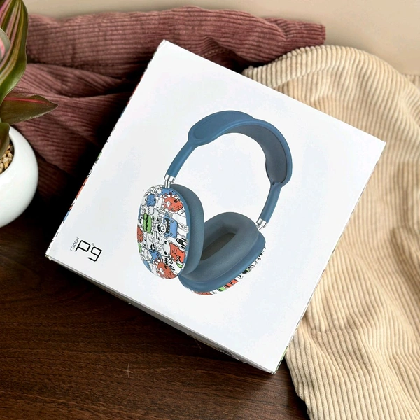 P9 Air Max Bluetooth Heaphones Wireless Headsets Gaming Gift Earphones Stereo HiFi Bass Headphones