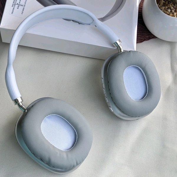 P9 Wireless Budget Best Quality Headphone With Mic | Best Sound And Mic Quality - Gray