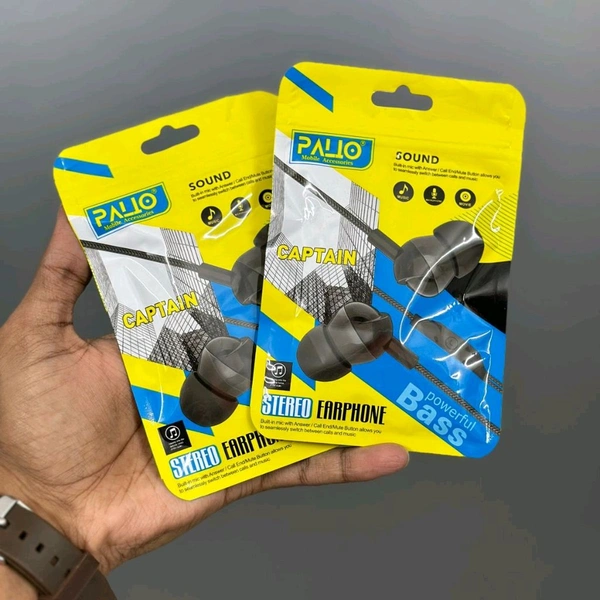 Palio Wired Earphone with Mic, Best Sound Quality