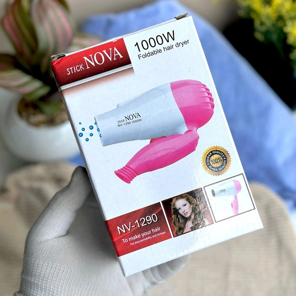 Perfect Nova NV-1290 Foldable Hair Dryer (1000 W)