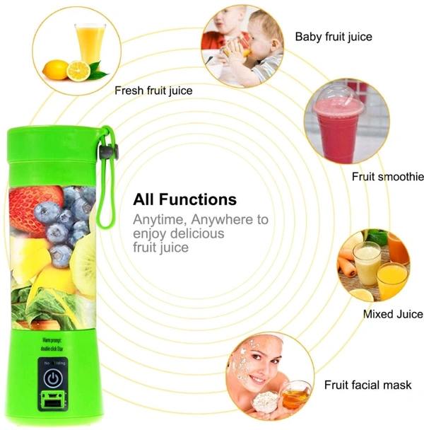 Plastic Hand Portable Mini Electric Juicer