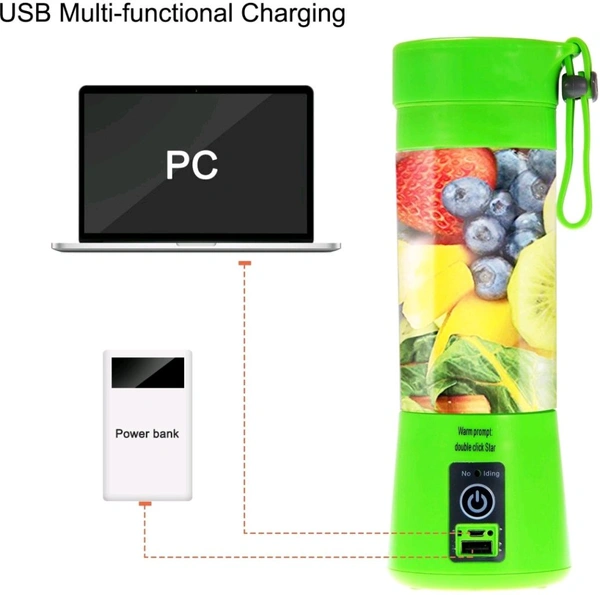 Plastic Hand Portable Mini Electric Juicer