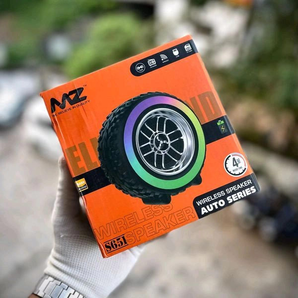 Portable Bluetooth Speaker Dynamic Thunder Sound With RGB Light Bluetooth Speaker Multicolor, Stereo Channel