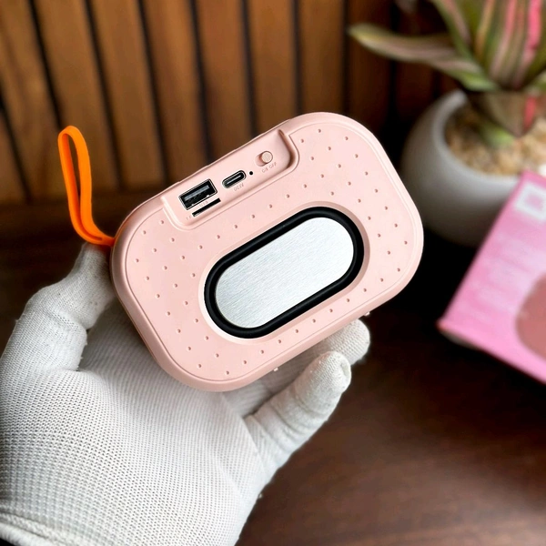 Portable Wireless Bluetooth Speaker for Playing Music On Mobile Phones, Portable Wireless Speaker with Lighting, Loud Stereo Sound, Dual Pairing, Small Outdoor Speaker Wireless, Suitable for Parties, Camping