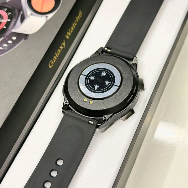 Premium Galaxy Watch 6 With Galaxy Watch Logo When Turn On/Off, Full HD Smooth Round display