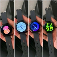 Premium Galaxy Watch 6 With Galaxy Watch Logo When Turn On/Off, Full HD Smooth Round display