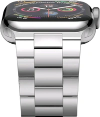 Premium Metal Strap For Apple Watch Series 8 Ultra | 8 | 6 | 5 | 4 (44/45MM) | 3 | 2 - silver