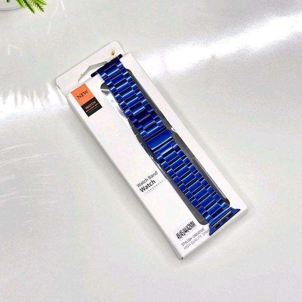 Premium Metal Strap for Apple Watch Series 8 Ultra | 8 | 6 | 5 | 4 (44/45MM) | 3 | 2 - Blue