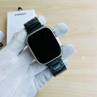 Premium Metal Strap for Apple Watch Series 8 Ultra | 8 | 6 | 5 | 4 (44/45MM) | 3 | 2 - Black